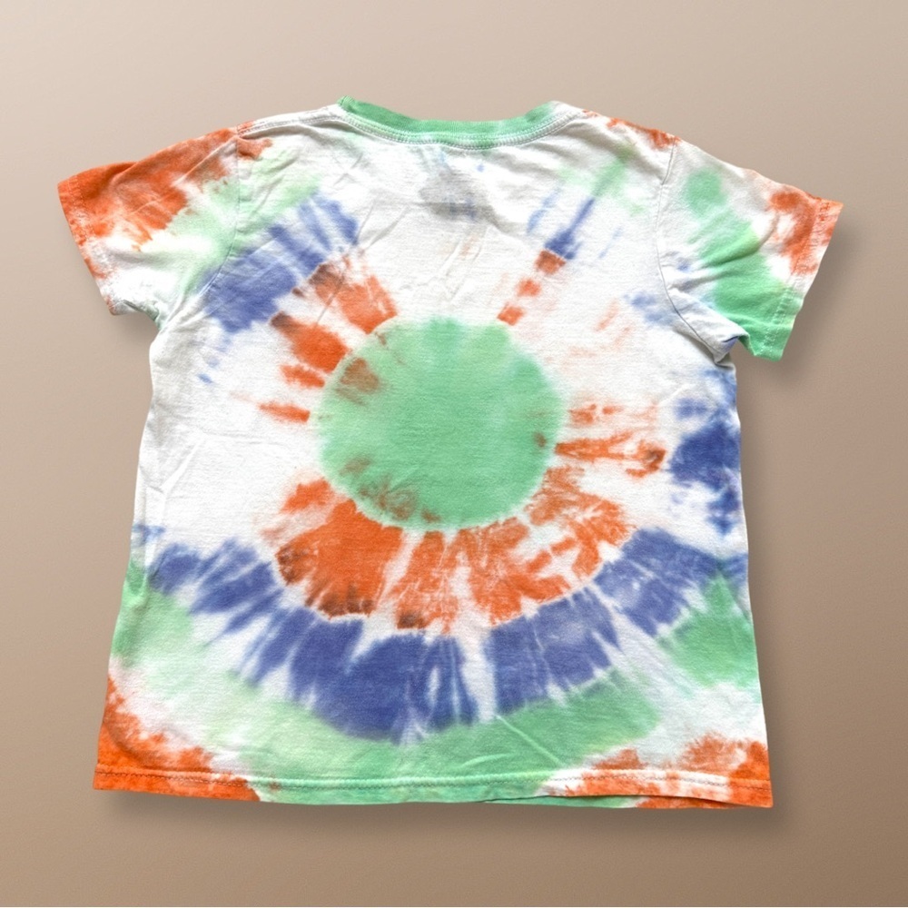 ⭐️ 5 for $25 Handcrafted Tie Dye Wonder Nation Kids T-Shirt Size M (8) - Picture 2 of 5